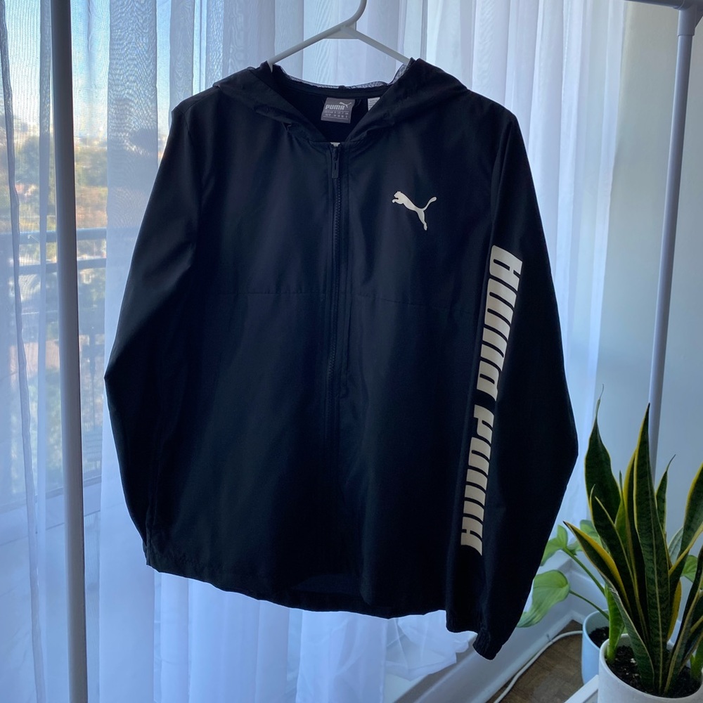 PUMA ZIP UP WINDBREAKER